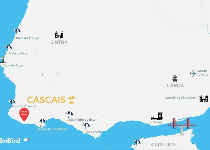 Feriehus Marinha Garden | Cascais